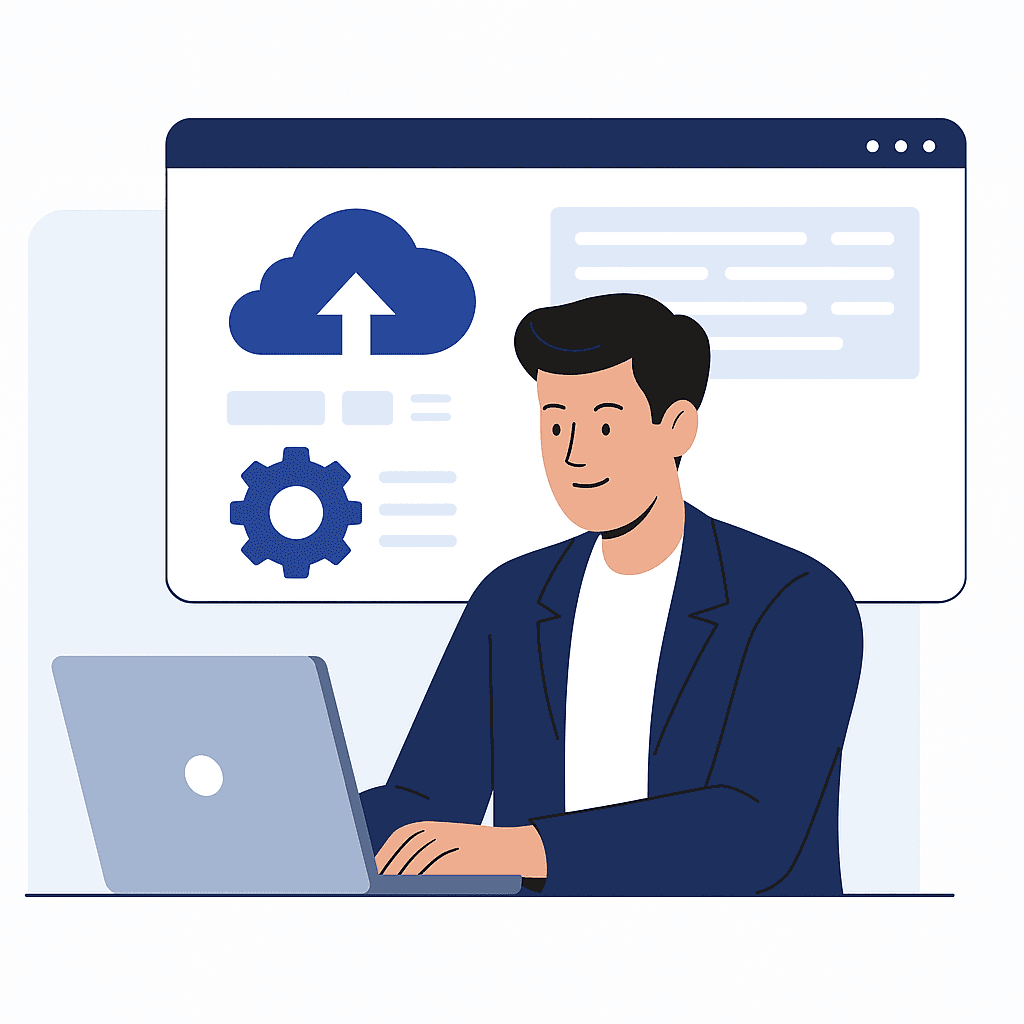 IT Professional at Work